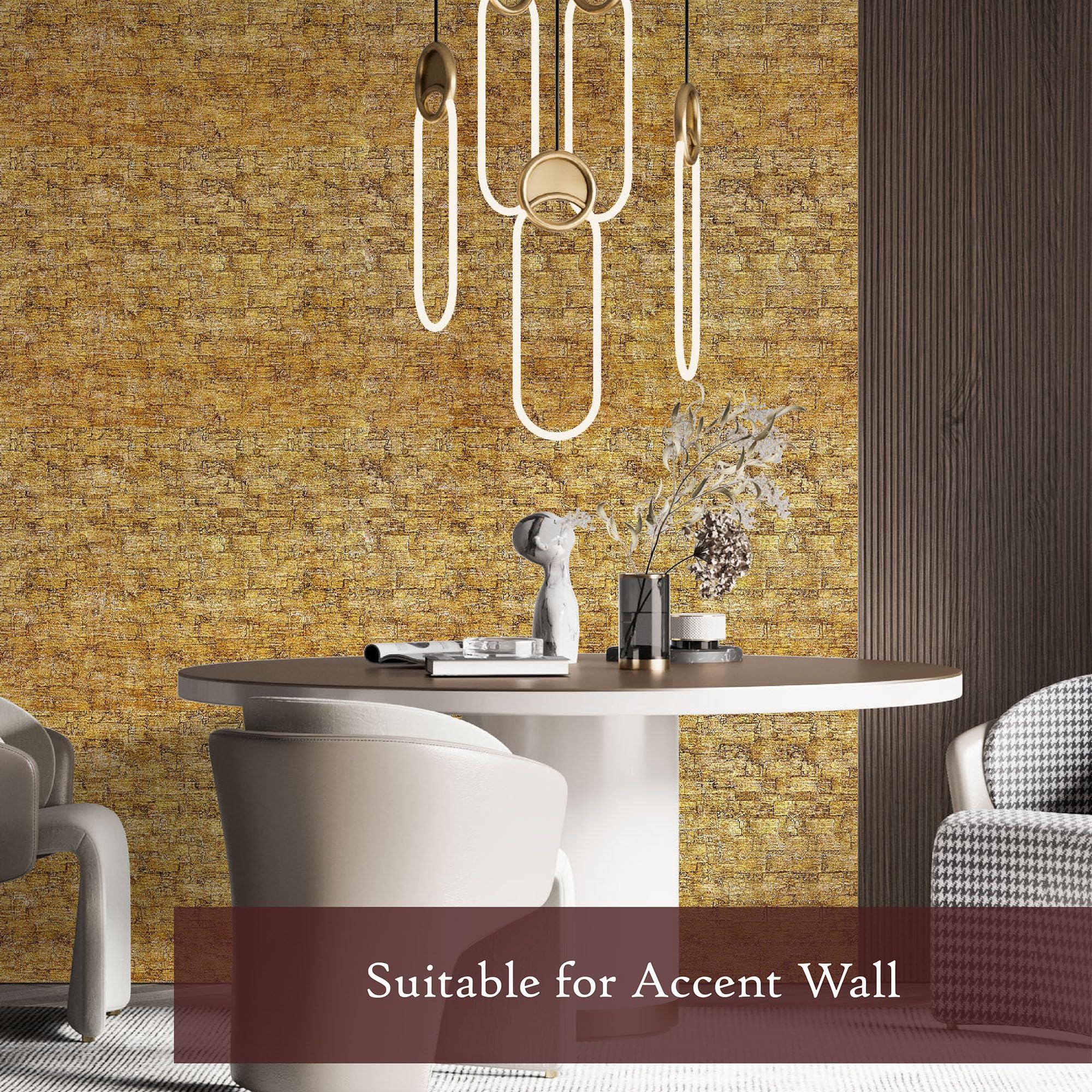 Very Berry Sticker Very Berry Sticker Metallic Gold Peel and Stick Self-Adhesive Wallpaper (24\" x 118\") for Home Dcor Bathroom Cabinet Renter Friendly