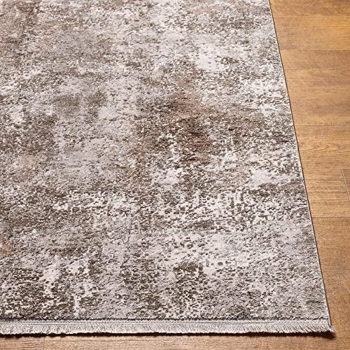 MARK & DAY Mark&Day Area Rugs, 9x13 Thorntown Modern Taupe Marble Area Rug, Beige Grey Carpet for Living Room, Bedroom or Kitchen (9' x 12'3")