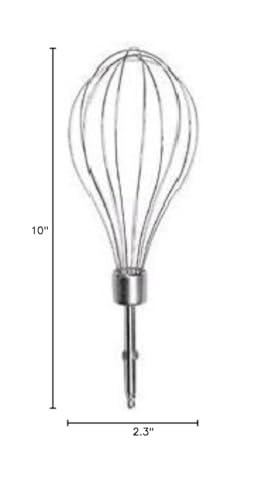 Cuisinart Cuisinart CHM-WSK Replacement Hand Mixer Whisk Fits Models CHM-3, CHM-5, CHM-7, HM-50 HM-70 HM-90, HTM-3, HTM-5, HTM-7, & HTM-9 Only OEM