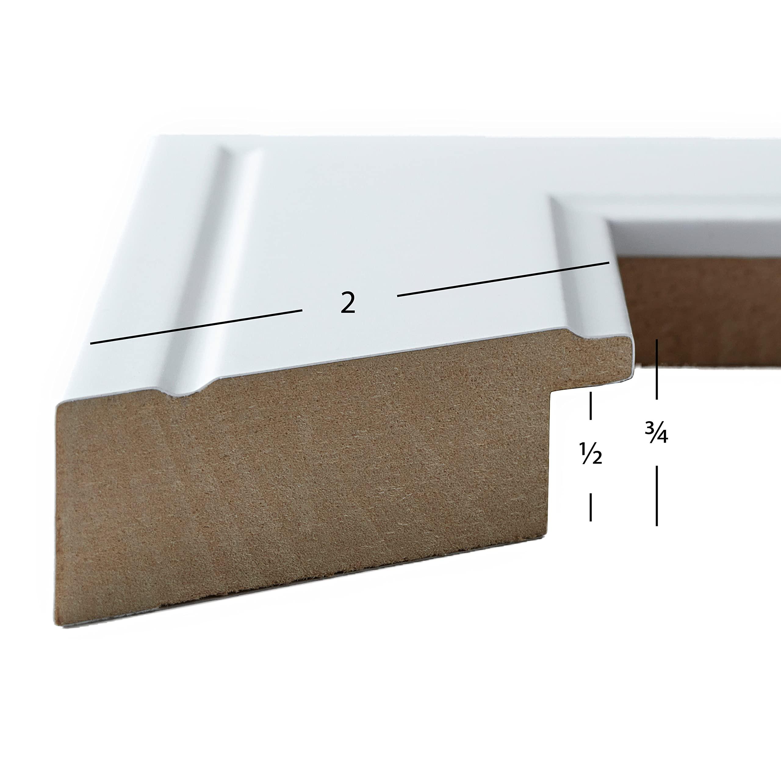 Craig Frames Craig Frames Inspirations, 10x14 Picture Frame, Gallery White