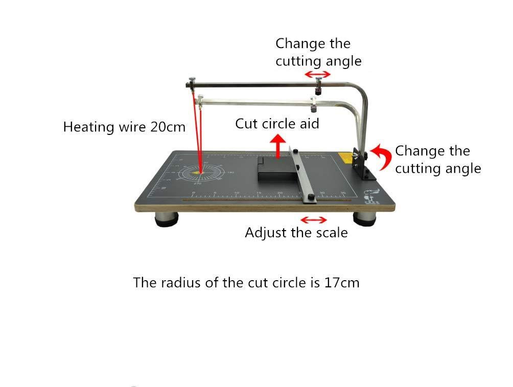 zzzopne technology HT-1 Hot Wire Foam Cutter Foam Cutting Machine Table 110v/220V