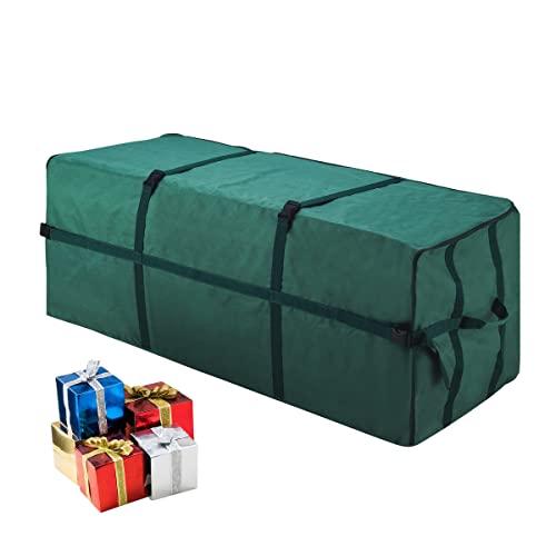 Elf Stor Elf Stor Heavy Duty Canvas Christmas Tree Storage Bag with Straps, fits up to 7.5 ft Tree, Green