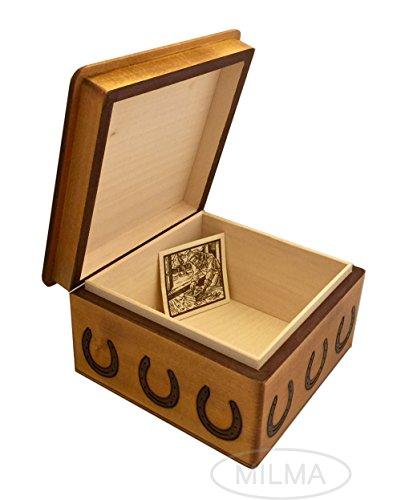 Henry Cornell and Associates Henry Cornell and Associates Medium Galloping Horse Box, Brown