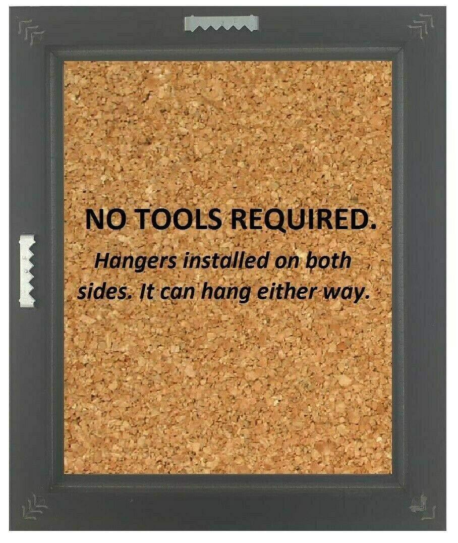 US Art US Art Frame 11x17 Brown Burl 1.25 Inch Flat, Wood Composite MDF Wall Decor Picture & Poster Frame - Single