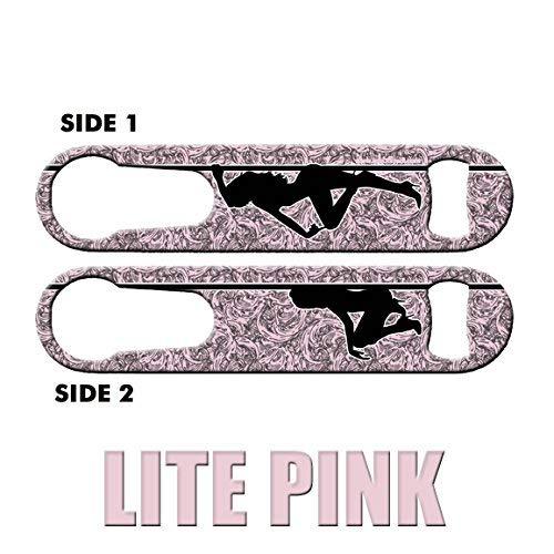 My Custom Bottle Opener Dance Pole Lite Pink PSR Professional Bartender Bottle Opener with Pour Spout Remover