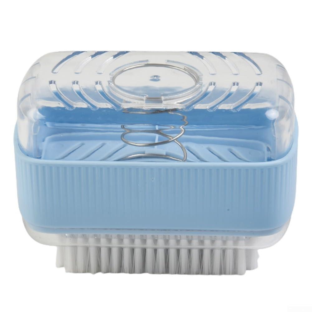 FACULX FACULX Soap Dishes Foaming Soap Box, Foaming Soap Box with Soap Dish, with Foam Soap Dispenser with Drain Multifunctional Soap Cleaning Storage Foaming Box for Home Bathroom Kitchen(Blue)