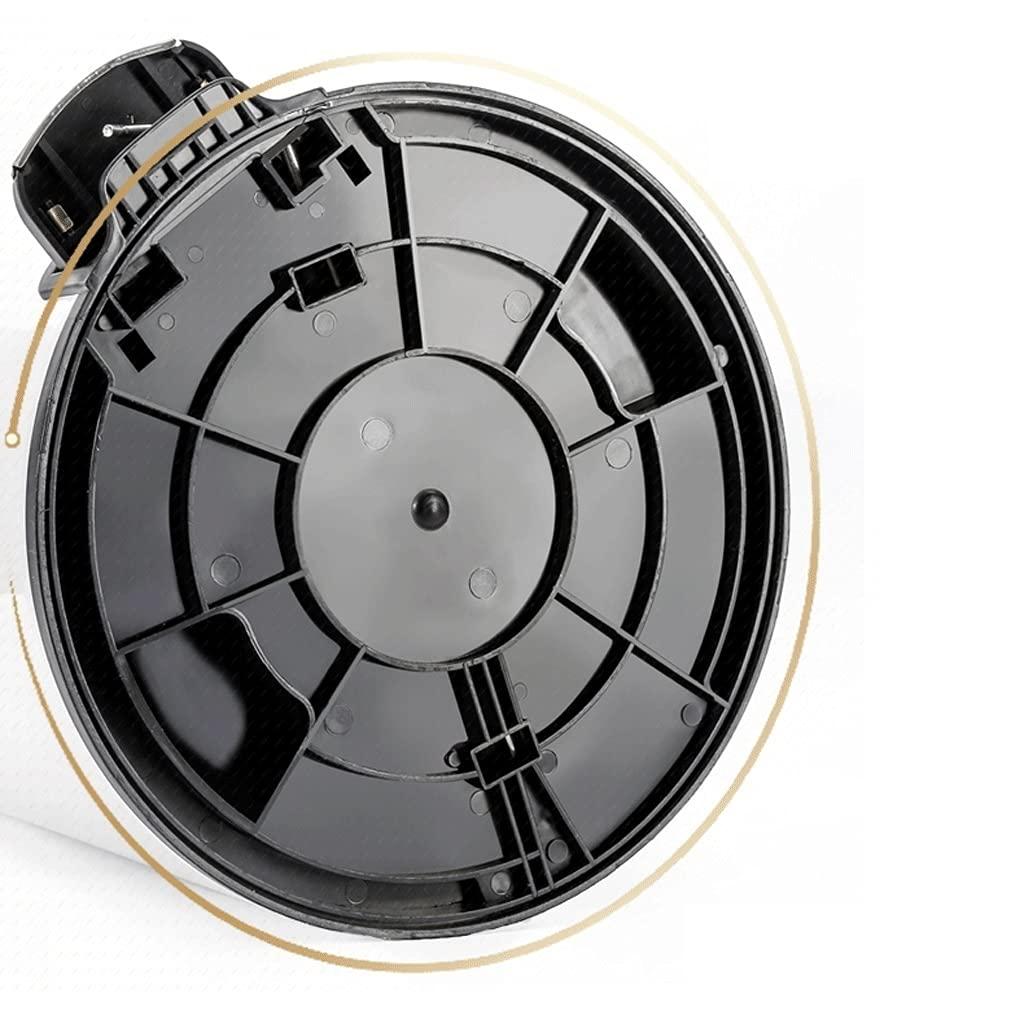 WAVEPEAK WAVEPEAK Indoor Trash cans Trash Can, Round Trash Can Stainless Steel Trash Can with Lid for Kitchen Bedroom and Living Room (12L 2.6bal) Indoor Garbage cans(Blue,2.6bal)