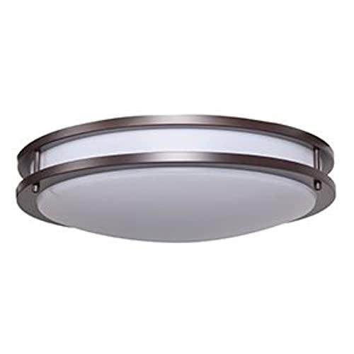 Access Lighting - HI Access Lighting - HI Access 20466LEDD-CH/ACR Transitional LED Flush Mount from Solero Collection in Chrome Finish