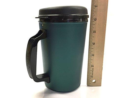 GAMA Electronics 20 Oz Thermoserv Foam Insulated Coffee Mug - Green
