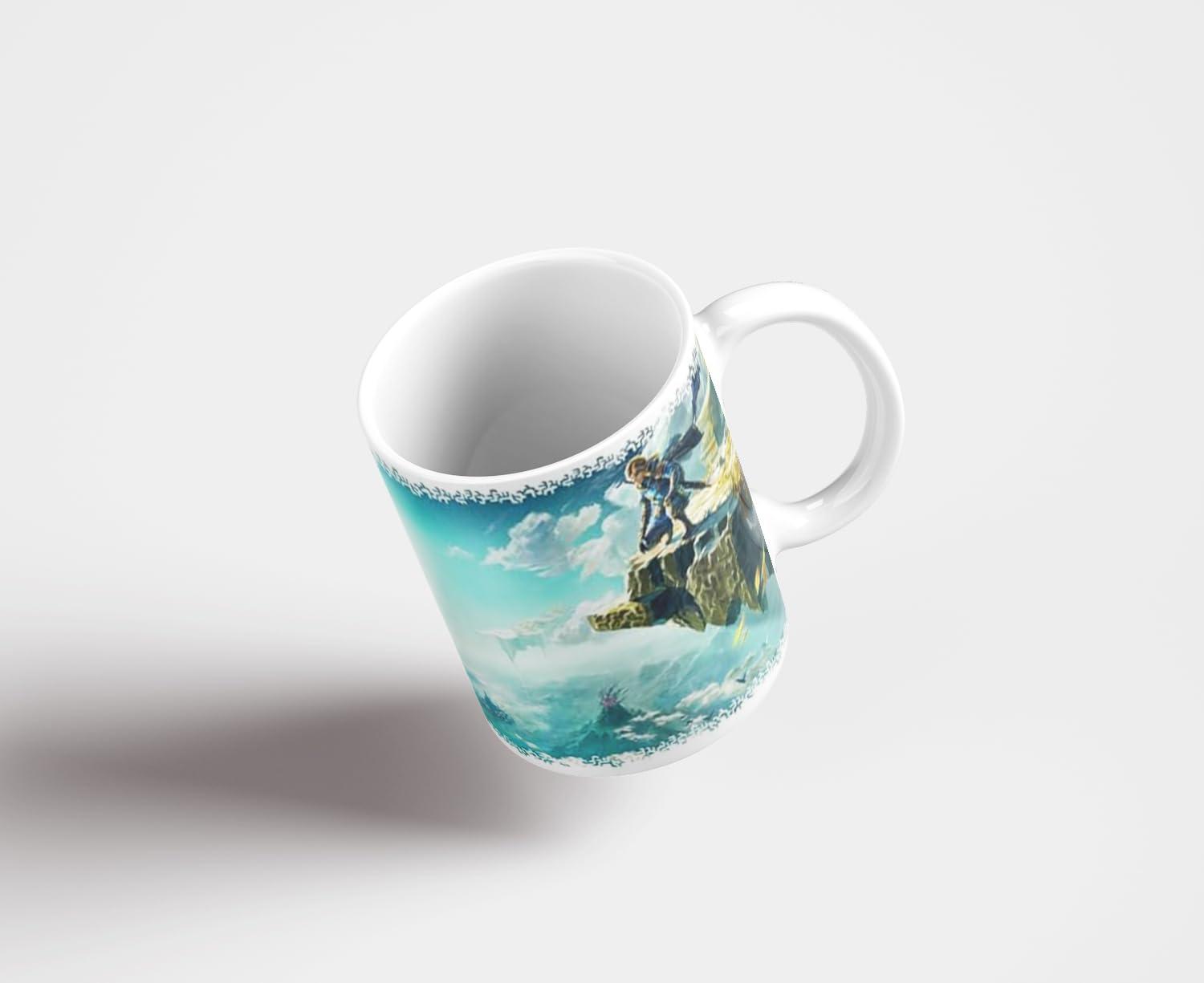 Pyramid America Pyramid America - Zelda Mug - The Legend of Zelda Tears of the Kingdom - 11 oz. Ceramic Mug for Coffee, & Milk Tea - Perfect Addition to Your Kitchen, Home Essentials or Gaming Desk