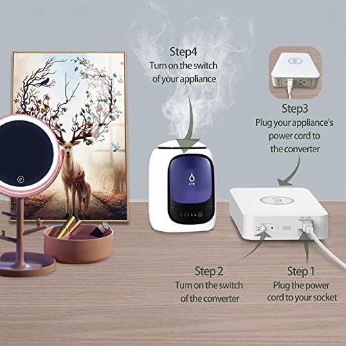 umi 120V to 100V Voltage Converter 500watts Step Down toroidal Voltage Converter for Japan appliances Used in USCE, CQC Certified