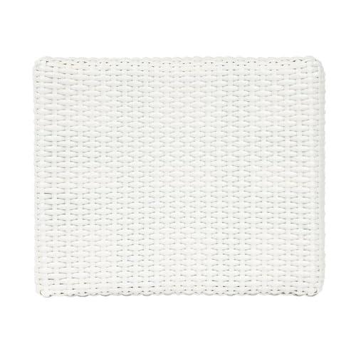 Butler Specialty Company Butler Specialty Company Robias Rattan 24.5\" Counter Stool - Glossy White