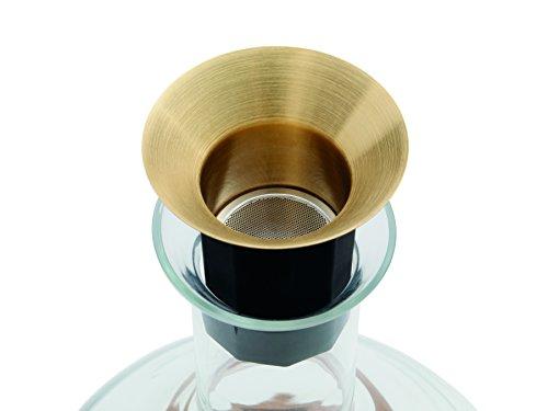 RBT RBT Decanter with Wood Coaster and Micro-Perforated Aerator