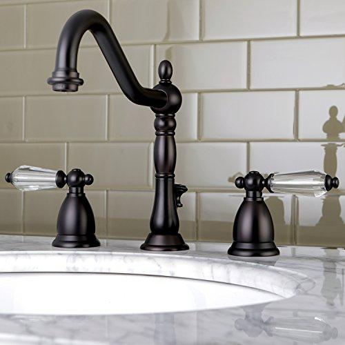 Kingston Brass Kingston Brass KS1995WLL Wilshire Widespread Bathroom Faucet, 8-1/2" in Spout Reach, Oil Rubbed Bronze