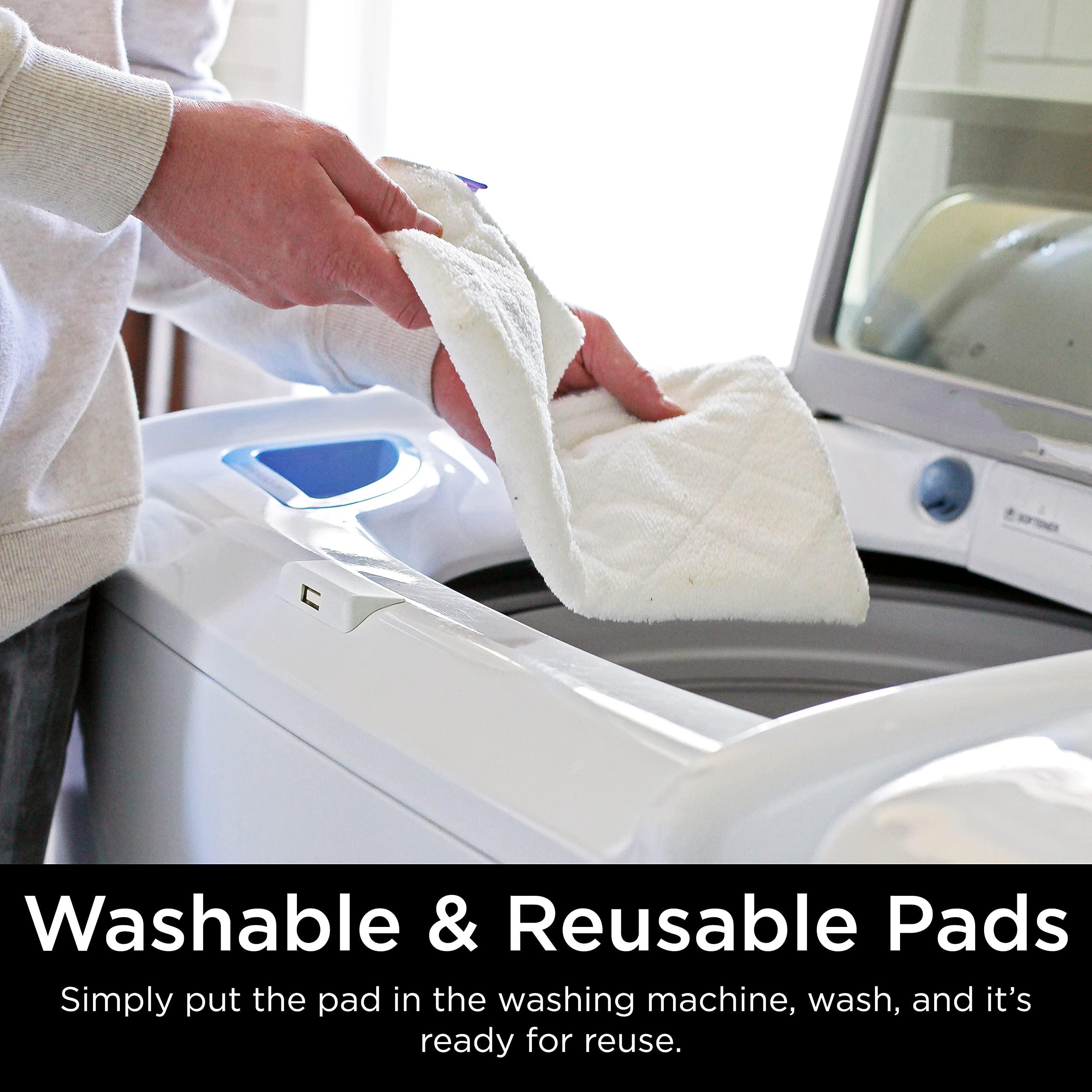 Shark Shark S3501 Steam Pocket Mop Hard Floor Cleaner, With Rectangle Head and 2 Washable Pads, Easy Maneuvering, Quick Drying, Soft-Grip Handle and Powerful Steam, Purple