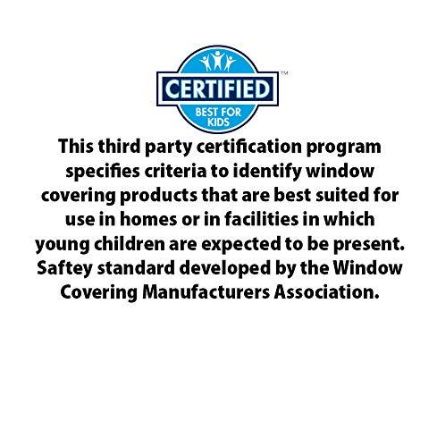 Lumino 2 Inch Cordless Room Darkening Faux Wood Blind - 68.75" W x 72" L - White, Over 1,000 Custom Sizes Starting at 18.97, Inside or Outside Mount, Venetian Shades for Interior Windows by Lumino