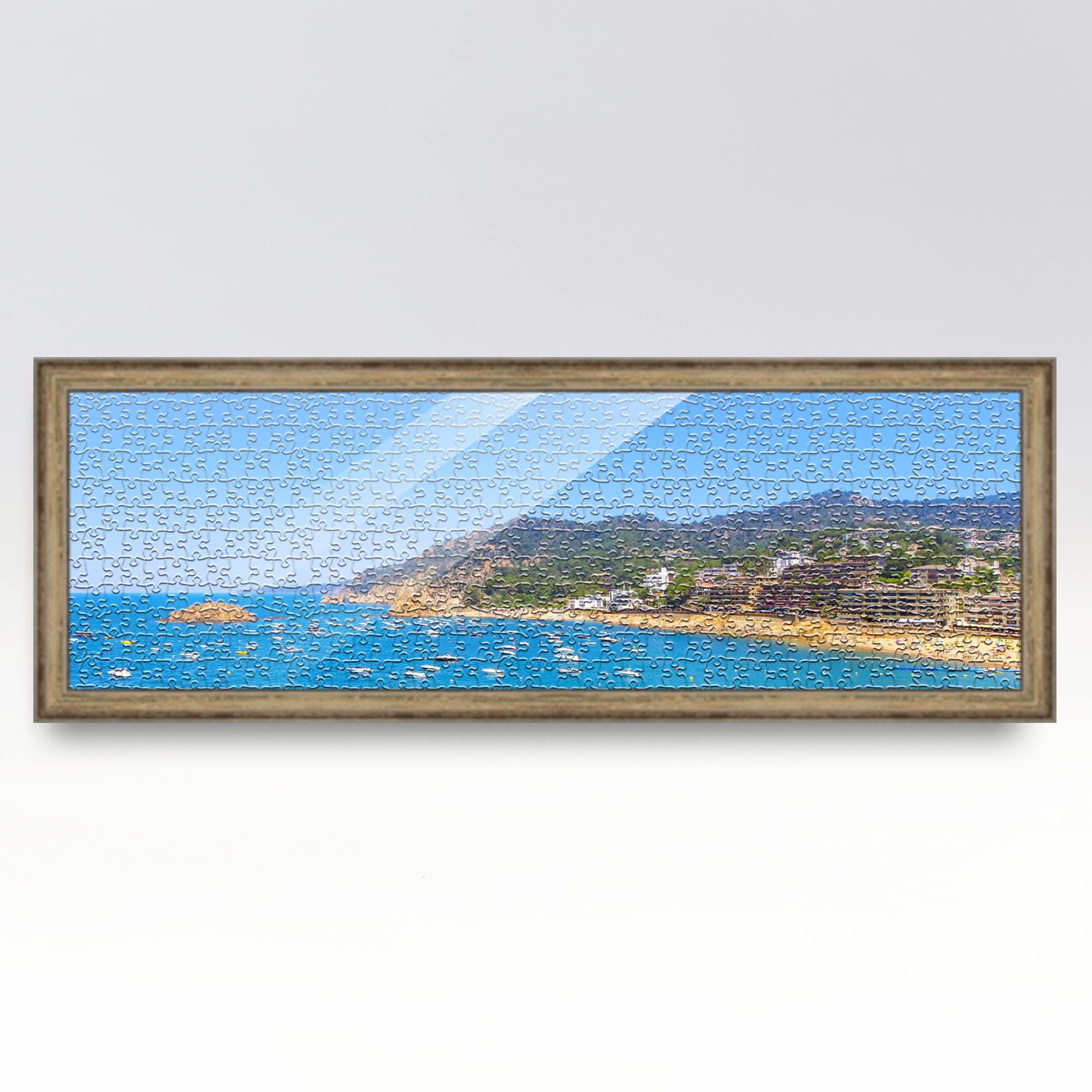 CustomPictureFrames.com 6x12 Frame Tarnished Silver Solid Wood Picture Frame Width 1.5 Inches | Interior Depth 0.5 Inches | Oddone Traditional Photo Frame Complete with UV Acrylic, Foam Board Backing & Hanging Hardware