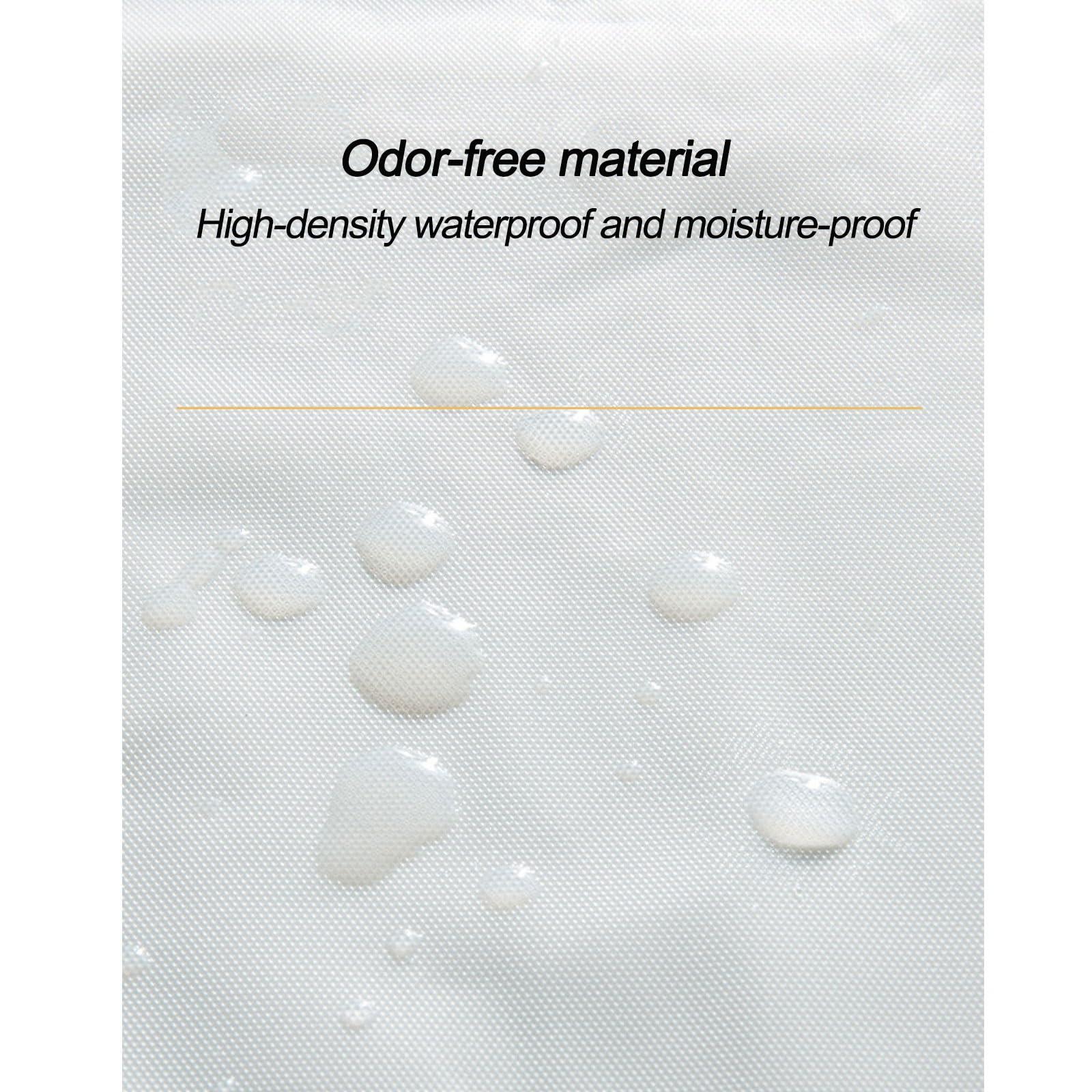 AoForce Clear Garment Rack Cover for Hanging Clothes, Breathable And Moisture-proof, Dust-proof And Wrinkle-proof, Thickened Capacity, Suitable for Floor Hangers And Wardrobes(Size:90*B)