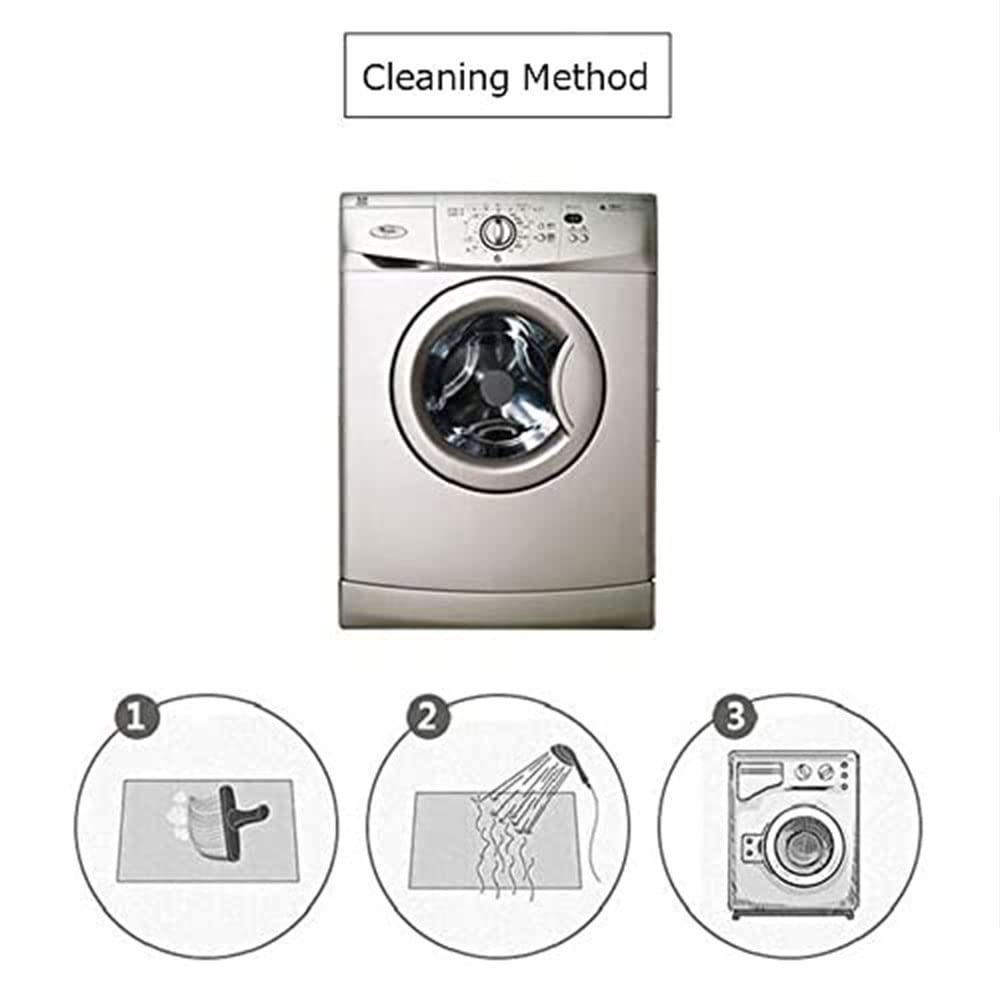 PETDREAM Shark Shaped Bathroom Rugs 16x24 inch Area Rugs Blue Absorbent Bath Rugs Non-Slip Shower Rug Bath Mats for Bathroom Kitchen Sink Bedroom Floor Mat Carpet (16x24 inch, Shark)