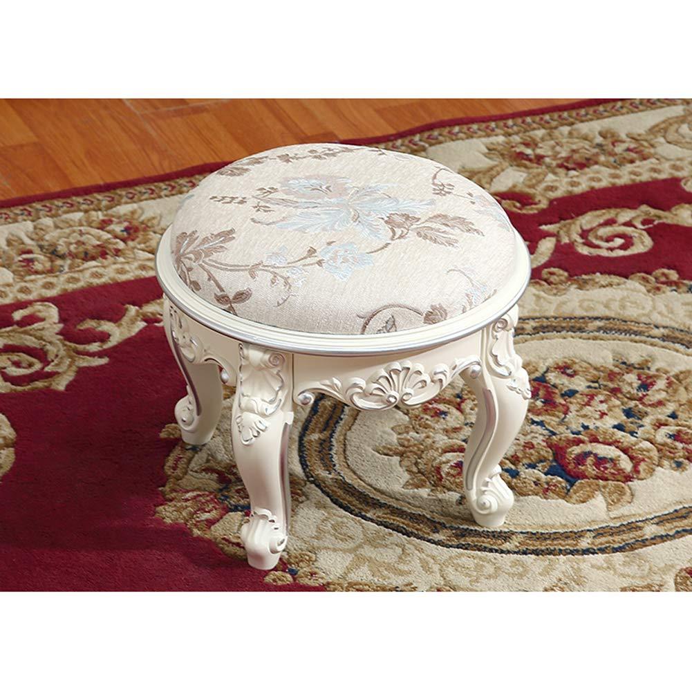 zyifan zyifan Vanity Benches Chair Vanity Stool Makeup Dressing Stool, Padded Bench with Plastic Steel Legs, 330lb Capacity, for Bedroom, Easy Assembly