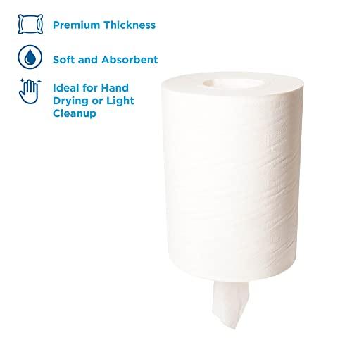 Georgia-Pacific SofPull Premium Jr. Cap. 1-Ply Paper Towels, 275 Per Roll, Pack Of 8 Rolls