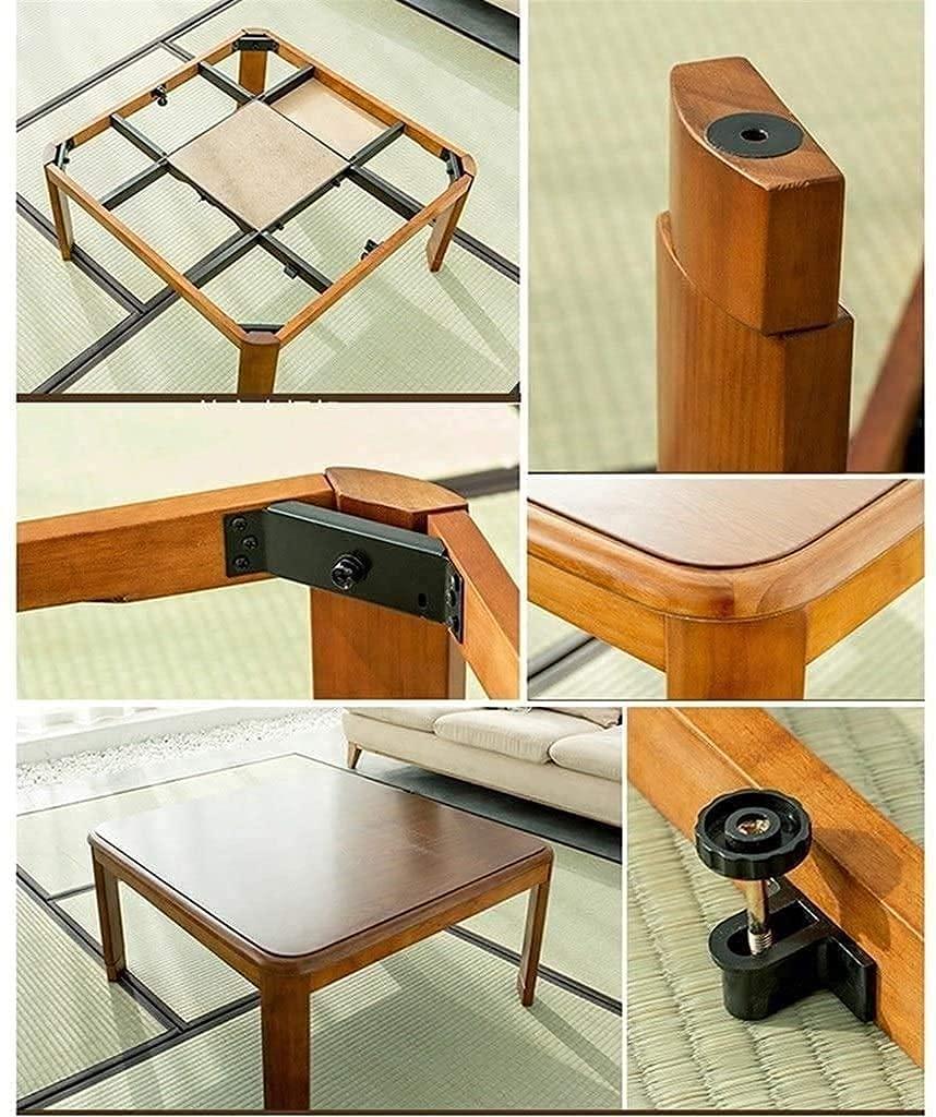 JINCAN JINCAN Kotatsu Table with Heater and Blanket Table Gray kotatsu Japanese Heating Electric Heating Tatami Heating Quilt