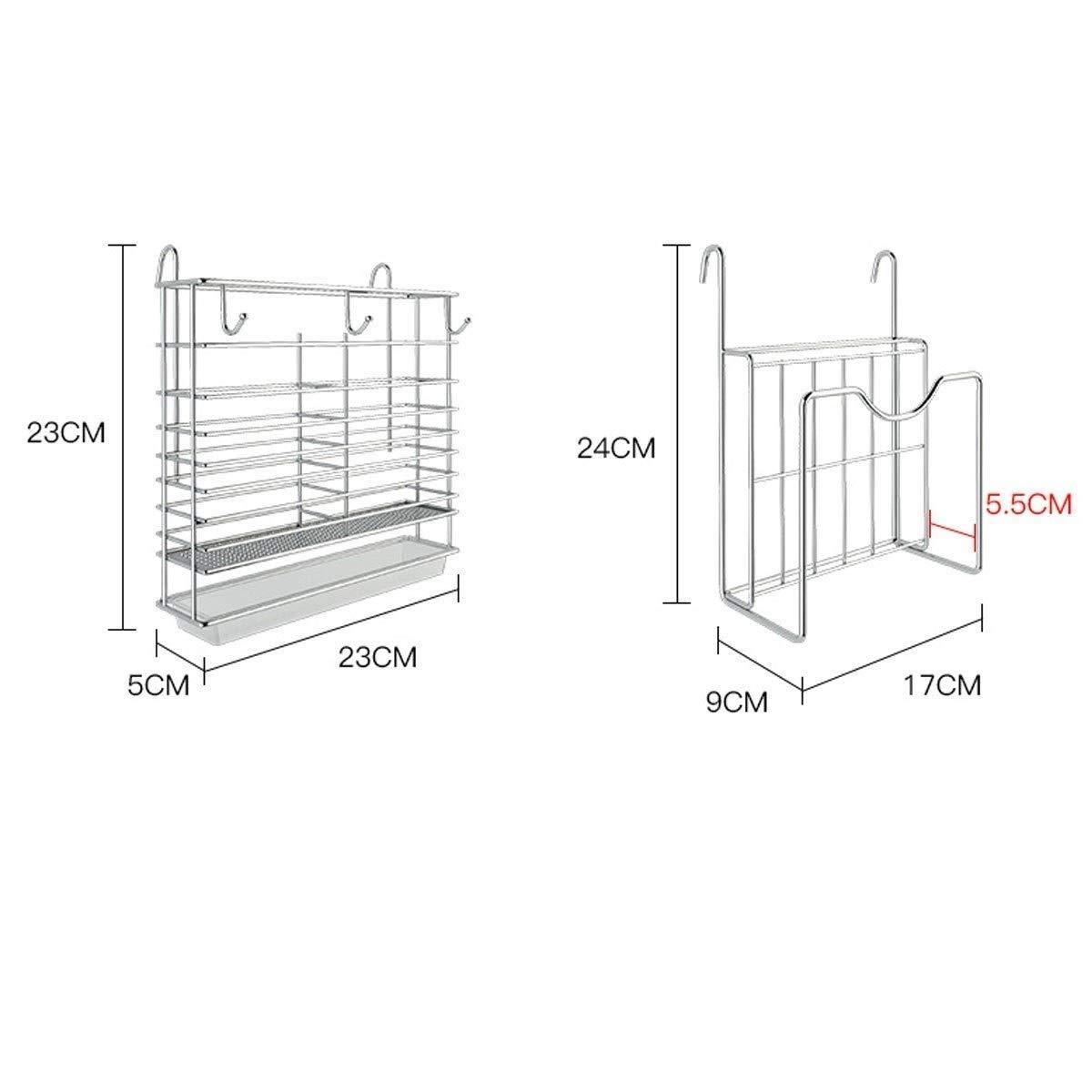 Panduo Sink shelf tableware rack Kitchen Dish Rack, Stainless Steel Dish Rack, Household Kitchen Utensils, Drying Dish Rack, Storage Rack (Size : 4)