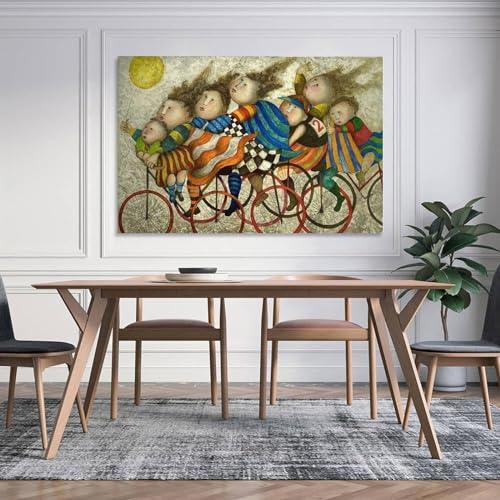 PANER PANER Graciela Rodo Boulanger Prints Paintings Journee A La Campagne Poster Decorative Painting Canvas Wall Art Living Room Posters Bedroom Painting 24x36inch(60x90cm), Unframe-style