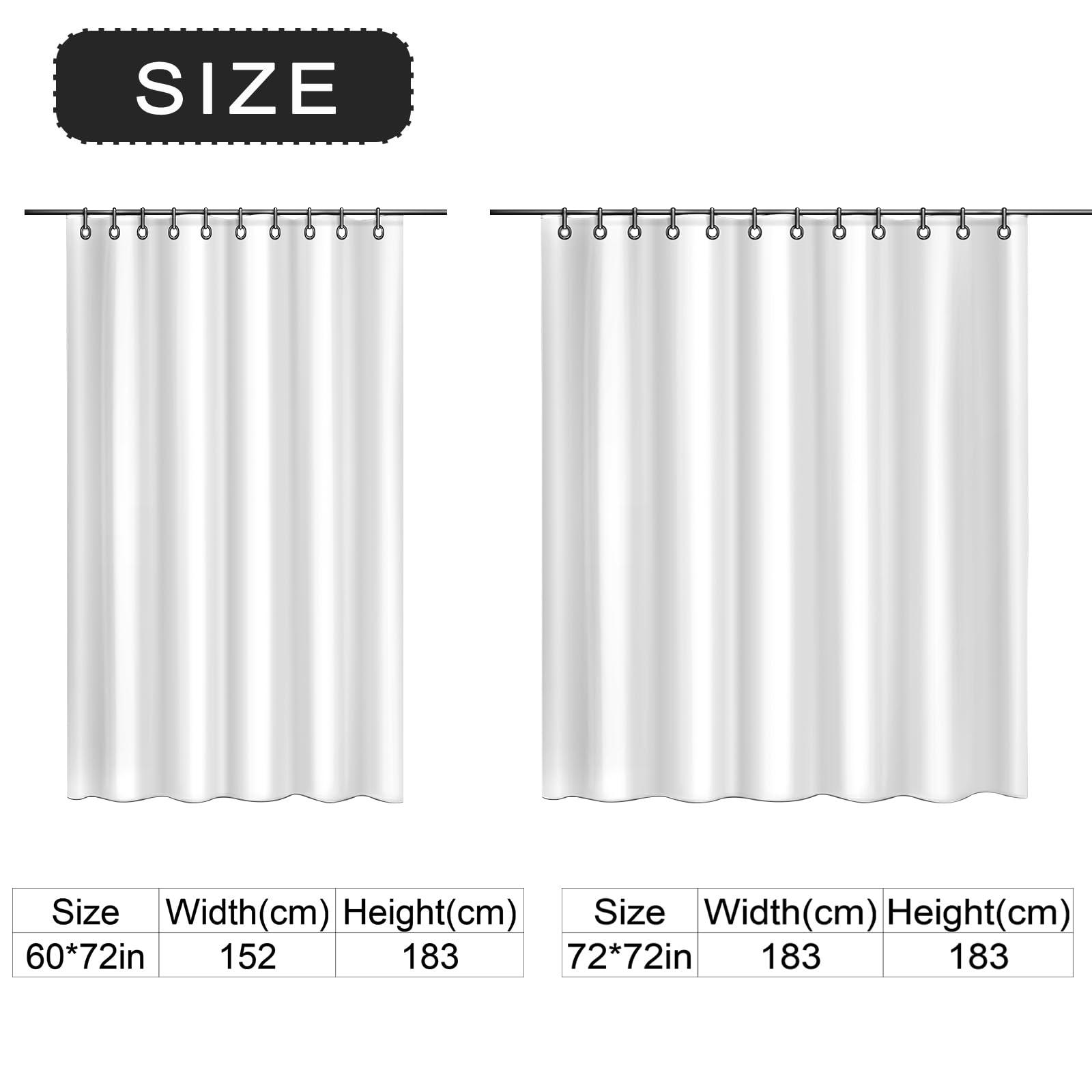 UIANG UIANG Animal,Shower Curtain with Hooks Fabric Set,Cartoon Ducks Swimming,Hotel Farmhouse Style Machine Washable,Yellow Green,60x72in