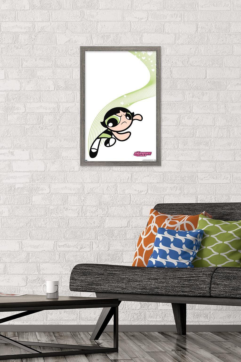 Trends International Trends International The Powerpuff Girls - Buttercup Heart Lines Wall Poster