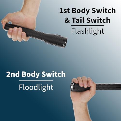 Nightstick Nightstick NSR-9924XL Flashlight, Duty/Personal-Size, Black