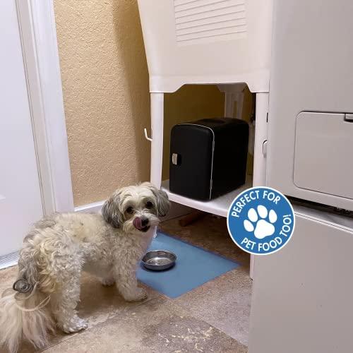 PERSONAL CHILLER Personal Chiller Portable Mini Fridge 4L/6Cans Cooler and Warmer, Mini Compact Refrigerators - Black