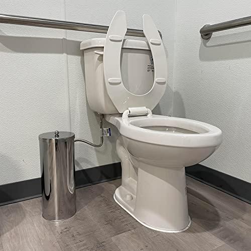 Huji Huji Rust Resistant Stainless Steel Toilet Paper Roll Canister Holder for Bathroom Storage (2, Toilet Paper Canister)