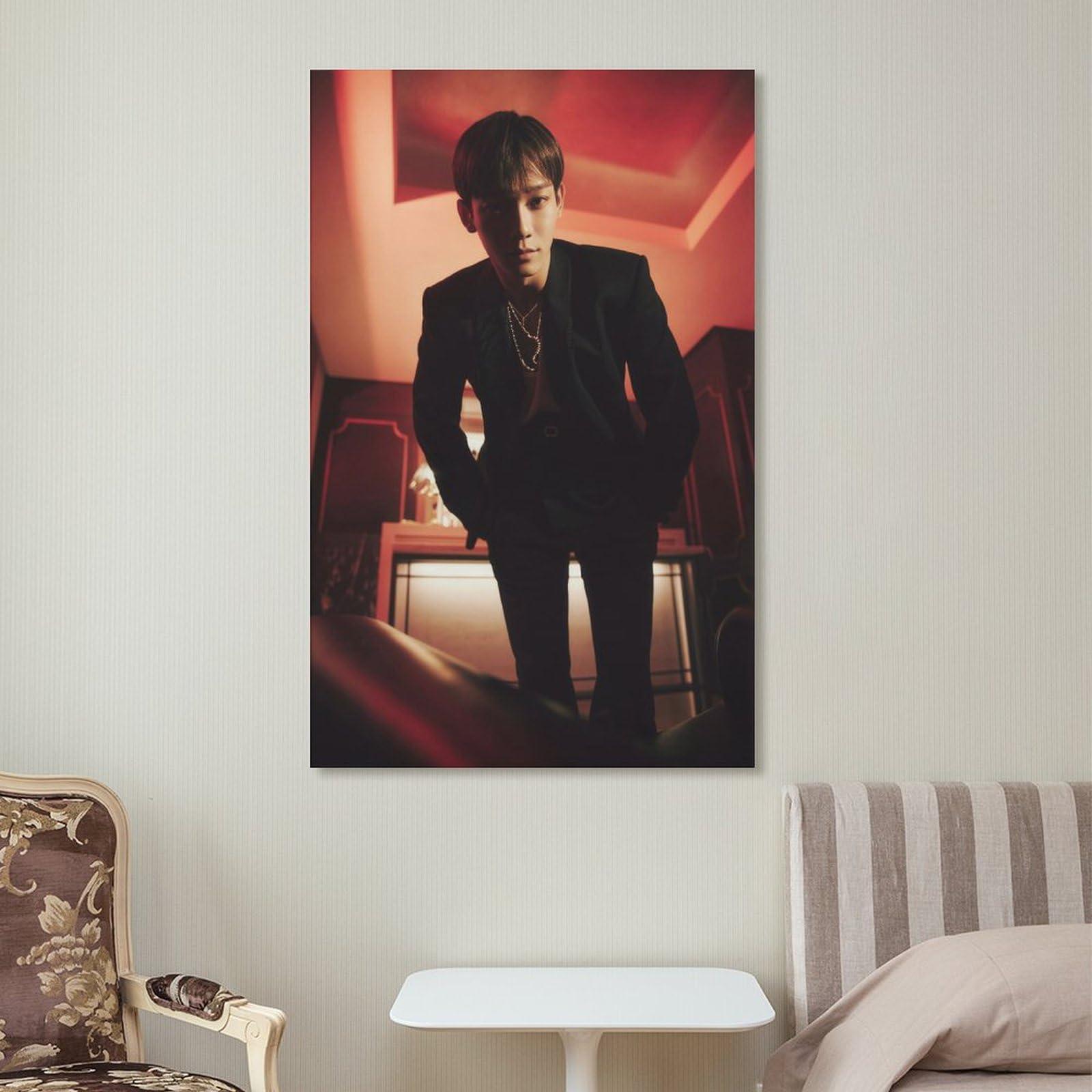 Generic Generic CHEN EXO EXIST Cream Soda Music KPOP ARTIST ALBUM COVER Canvas Poster Bedroom Decor Sports Landscape Office Room Decor Poster Gift 12x18inch(30x45cm), Unframe-style