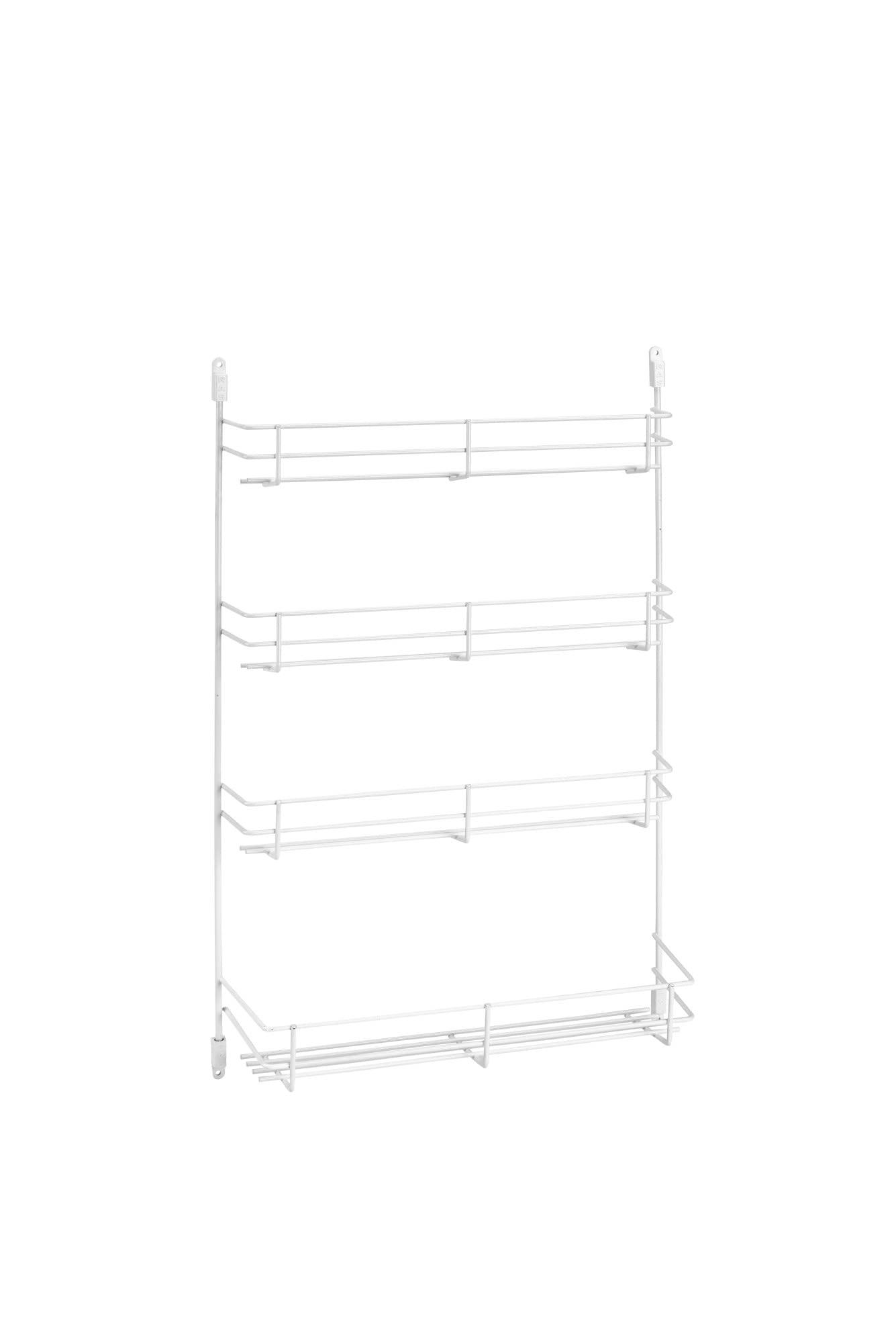 Rev-A-Shelf Rev-A-Shelf Steel Door/Wall Mount Spice Organizer, White