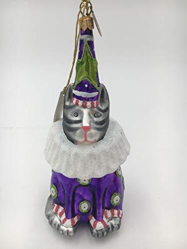 Patience Brewster Patience Brewster Purple Cat - Krinkles Christmas Décor New 08-30712P
