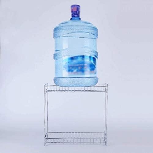 RhLLvJ RhLLvJ Kitchen Organizer Spice Jar Shelf Organizer 2 Tier Stainless Steel Spice Bottle Rack Holder Storage Kitchen Countertop Shelves