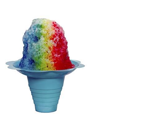 Paragon Paragon - Manufactured Fun 8-Ounce SNO-Cone Flower Drip Tray Cups, Multicolor, 100-Cup Case