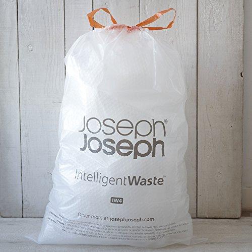 Joseph Joseph Joseph Joseph Bin Bag, 50 Lt, Transparent