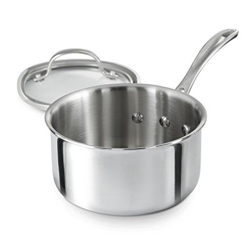 Calphalon Calphalon Tri-Ply Stainless Steel 1-1/2-Quart Sauce Pan with Cover