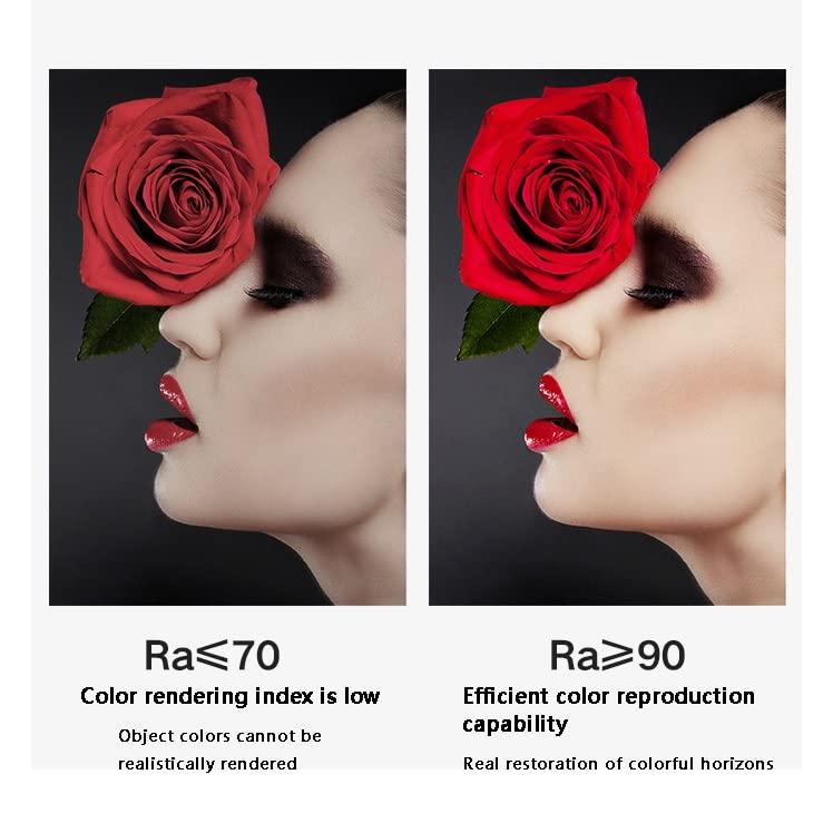 LLYLAY Vanity Mirror with Lights,LED Bathroom Mirror Round,Bathroom Mirrors for Wall,Circle Mirror,Polished Frameless Wall Mirror for Bathroom, Vanity, Bedroom,White/Warm Light