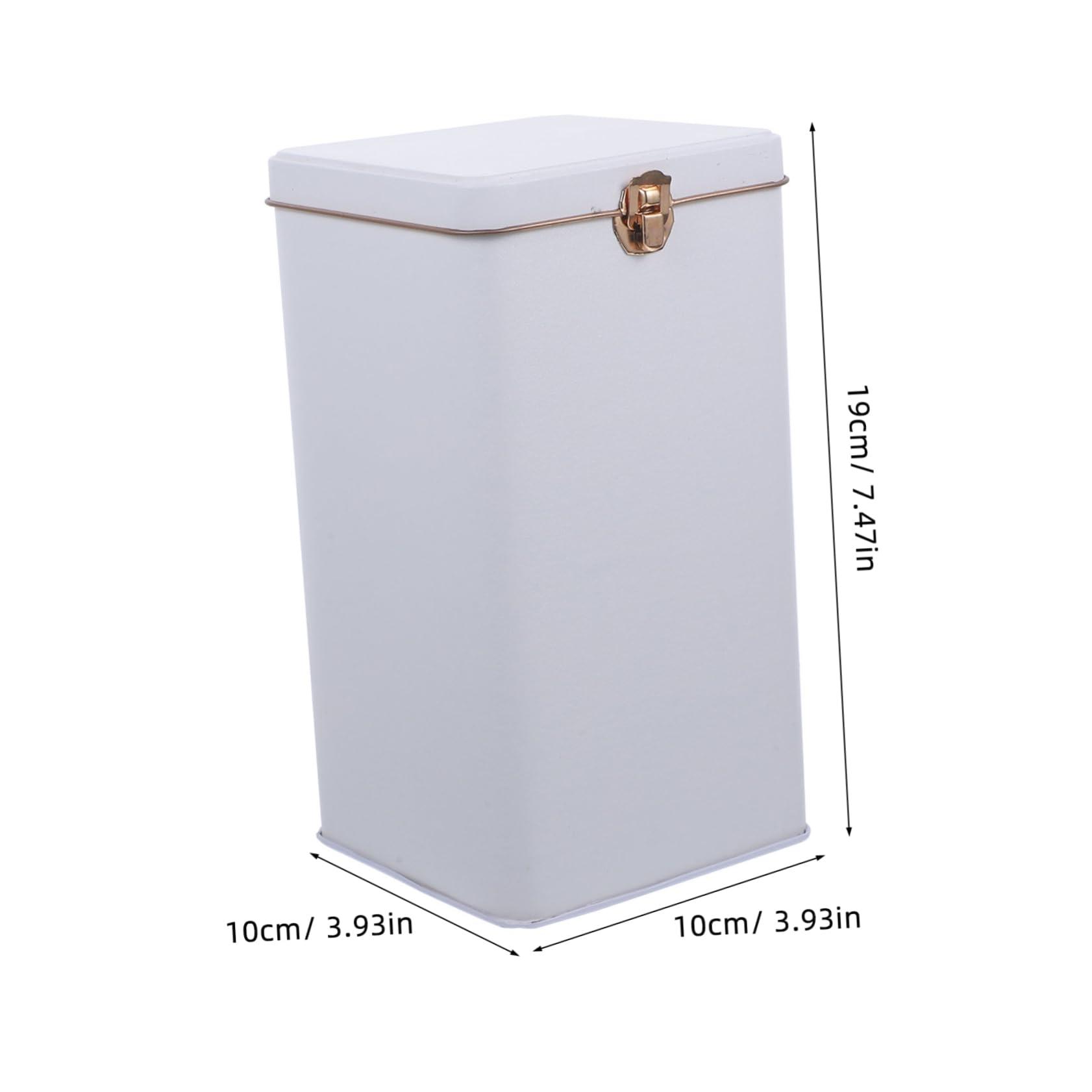 Zerodeko Tea Tea Storage Containers Tea Container Canister with Airtight Lids Tea Bag Storage Jar Food Storage Container Food Storage Jar Tea Tin Canister Tea Storage Canister