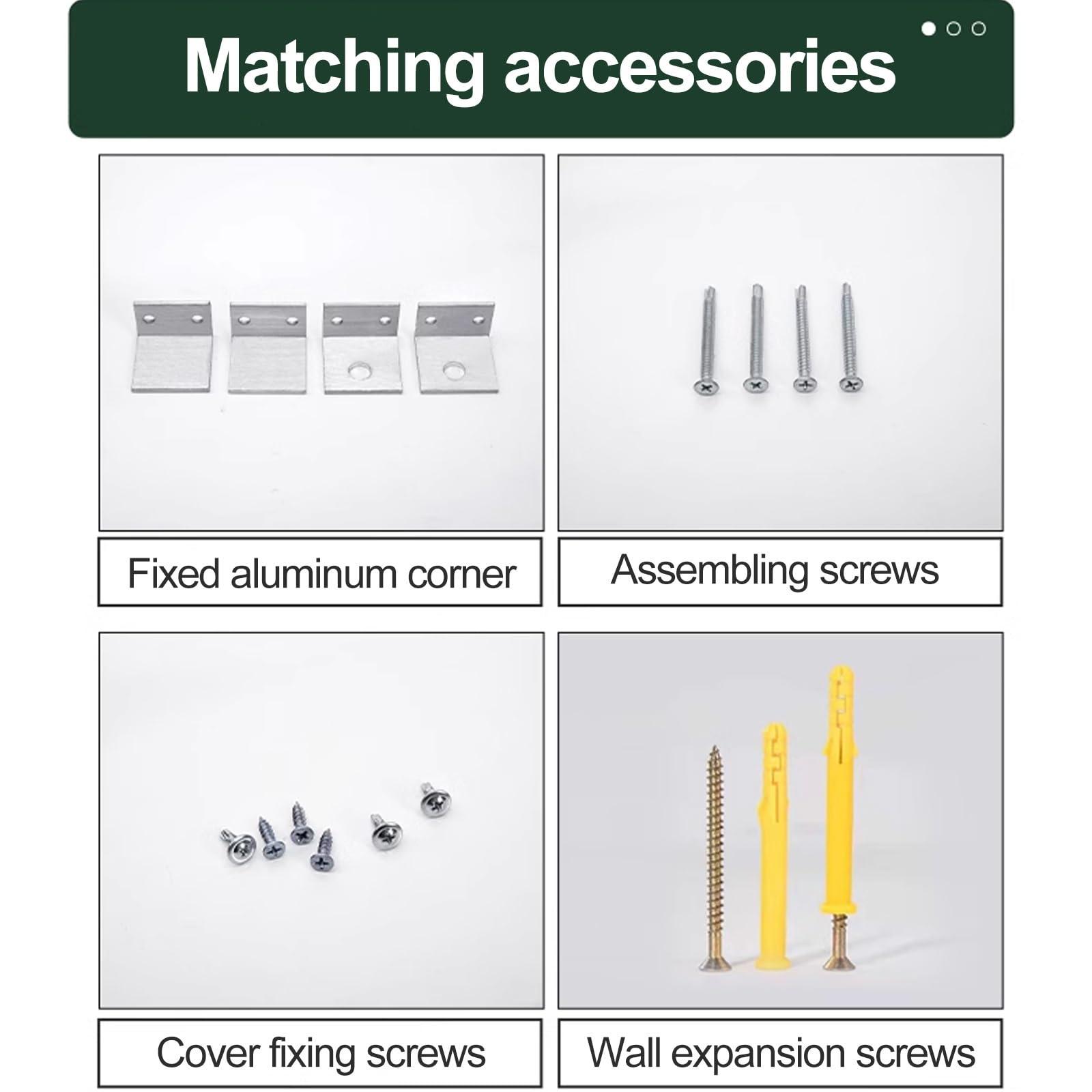 TRUNXUCL TRUNXUCL Aluminum Air Conditioner Covers for Outside Units, Anti Theft Sturdy Air Conditioner Privacy Fence Air Conditioner Fence for Outdoor (Color : Brown, Size : 110x80x60cm/43x32x24in)