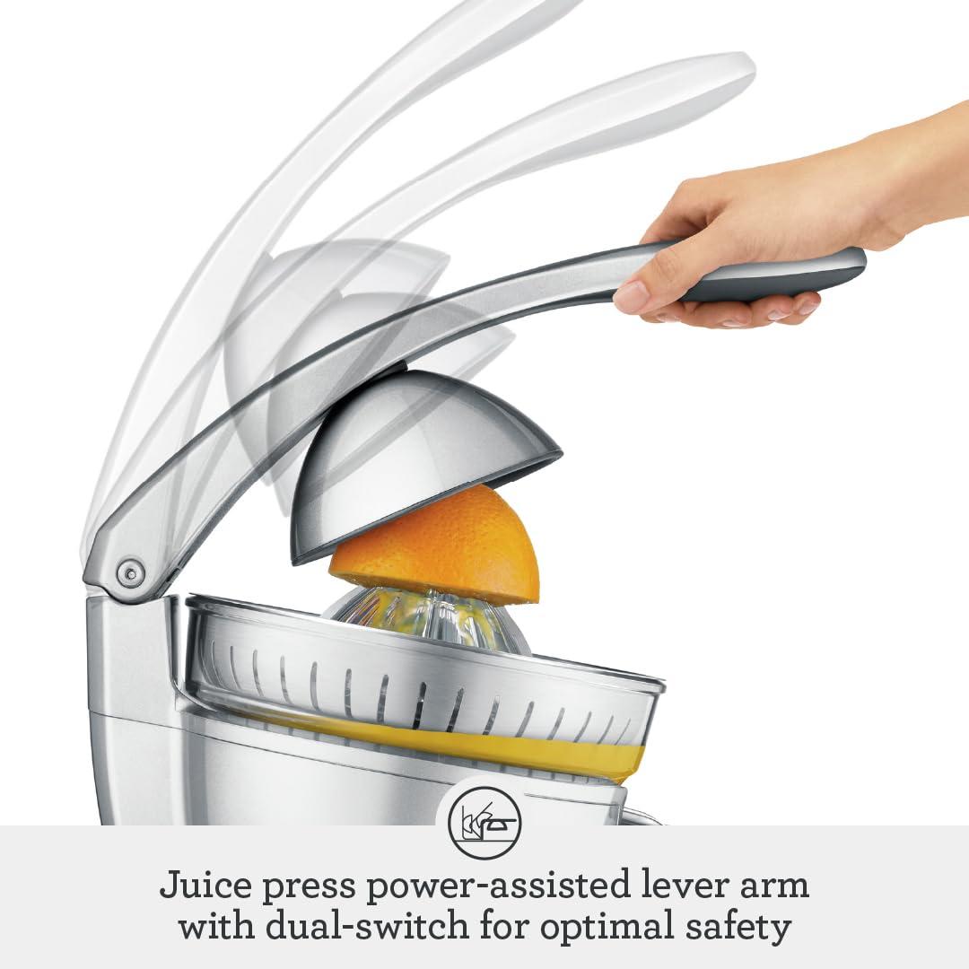Breville Breville BCP600SIL Citrus Press Motorized Juicer, Silver, One Size