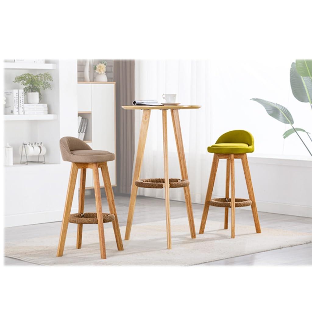 FEELIN Bar Table Coffee Table Small Bar With Foot Ring High Table Simple High Leg Small Round Table Coffee Table Home Bar Table Bar Table Dining Table Pub Table High Top Table ( Color : A , Size : Small )