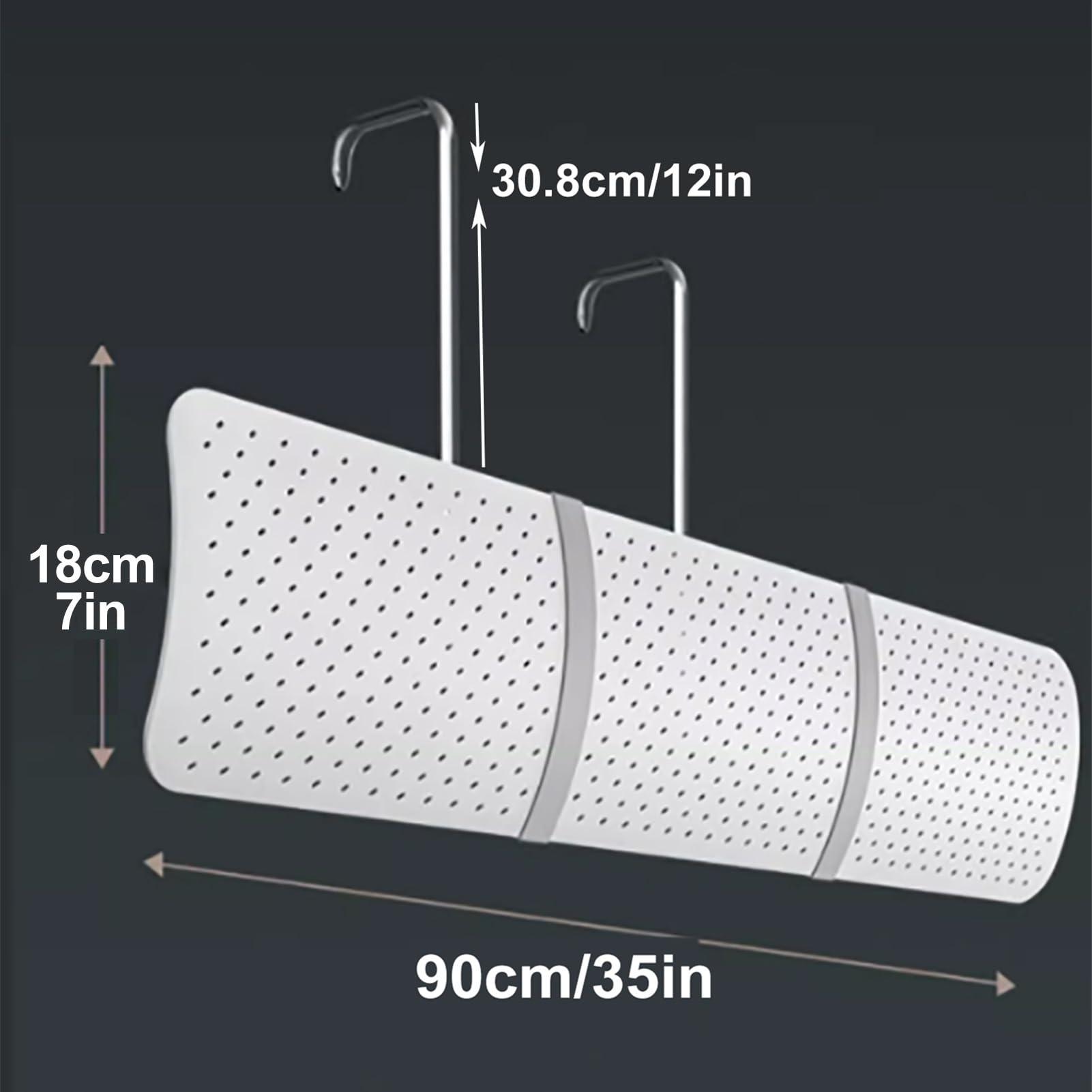 XRRJFYH XRRJFYH Adjustable Air Conditioner Deflector, Flow Deflector, Adjustable AC Air Deflector, Vent Deflectors (Color : Gris)