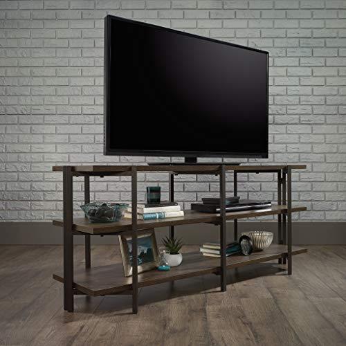 Sauder Sauder North Avenue Credenza, for TVs up to 54\", Smoked Oak Finish