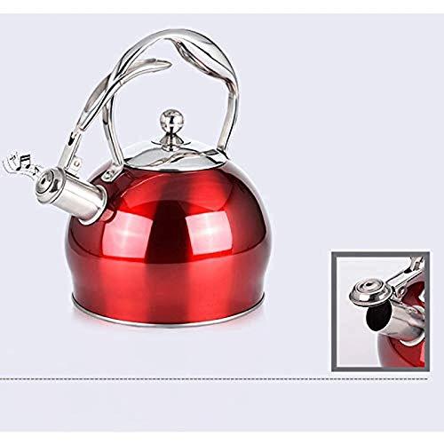 HOMEFC Tea Kettle Best Induction Stainless Steel Surgical Whistling Teapot -Tea Pot for Stove Top