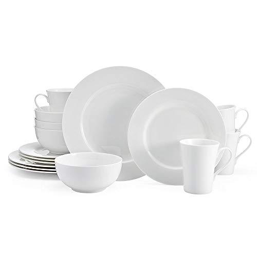 Mikasa Mikasa Delray 16-Piece Bone China Dinnerware Set, Service for 4