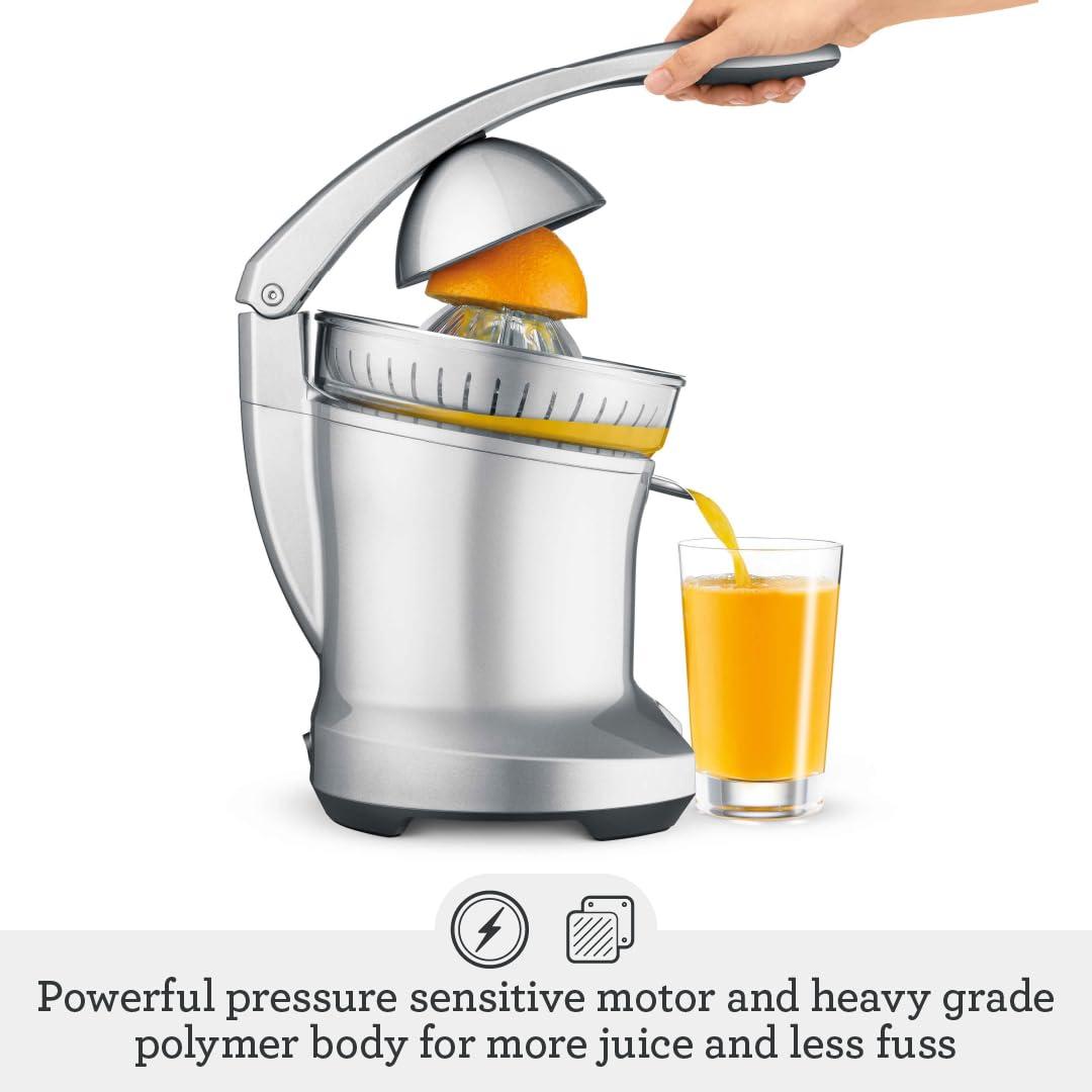 Breville Breville BCP600SIL Citrus Press Motorized Juicer, Silver, One Size